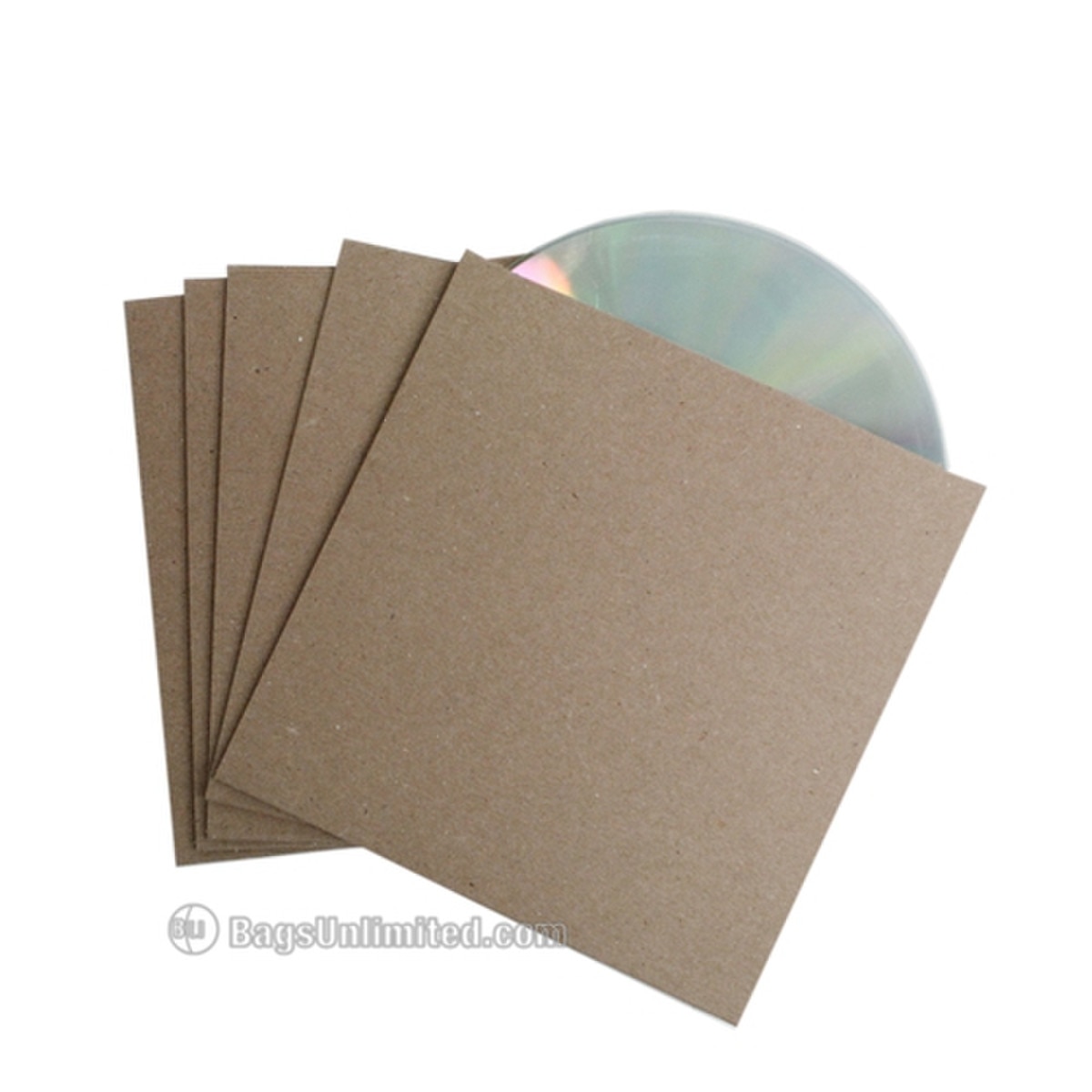 Natural Kraft Cardboard CD Jacket 4